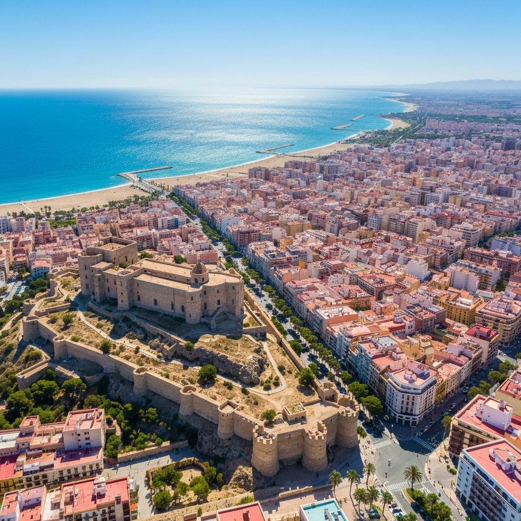 Vista aérea de Alicante